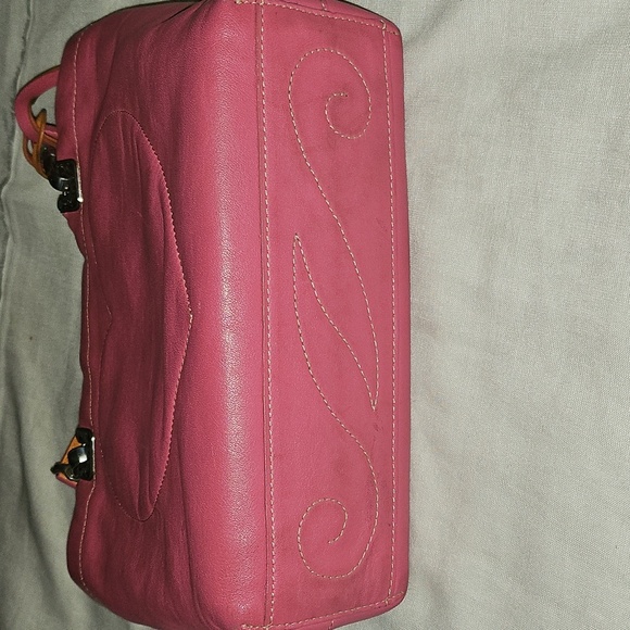 Brighton Pink Heart Small Tote Bag - Picture 15 of 16